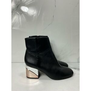 ALDO Two Tone Mirror Heel Booties